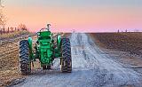 Tractor At Sunrise_22412-3